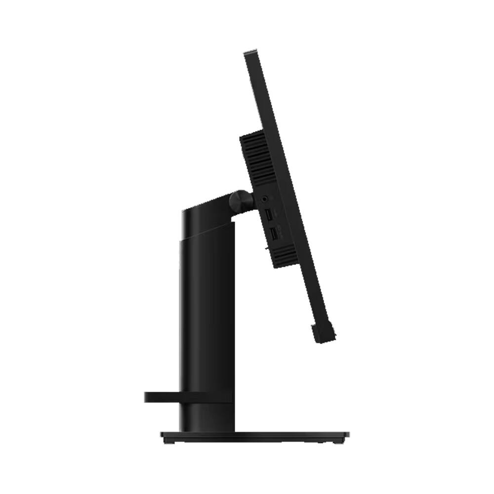 Left. Lenovo - Lenovo ThinkVision T24m-20 23.8" Monitor 1920 x 1080 IPS 60Hz 4ms - Black.