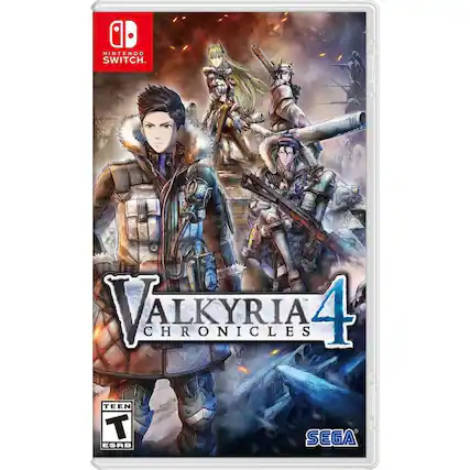 Front. SEGA - Valkyria Chronicles 4. - T (Teen 13+)