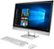 Left. HP - Pavilion 27" Touch-Screen All-In-One - Intel Core i7 - 12GB Memory - 1TB Hard Drive - HP Finish In Blizzard White.