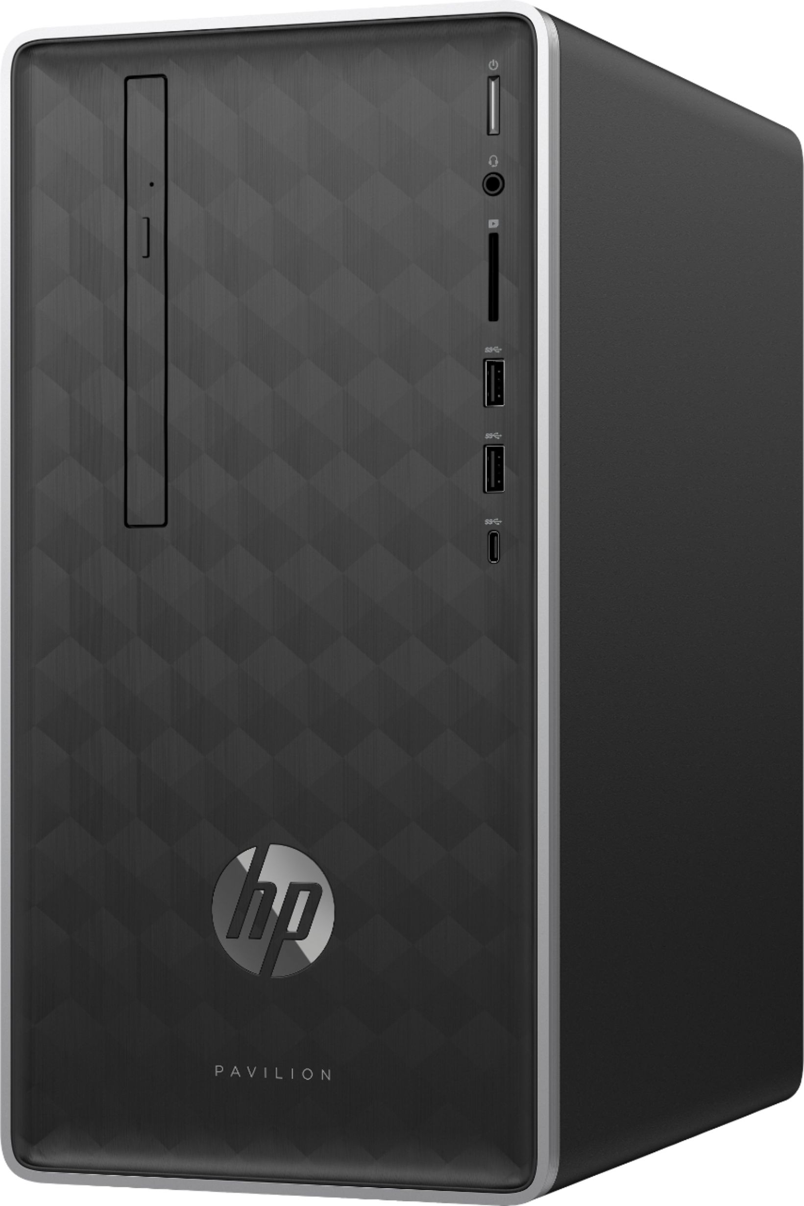 エイチピー HP Pavilion TP01 Tower Desktop Computer AMD Ryzen 5300G 4-Core up  to 4.20 GHz Processor, 32GB DDR4 RAM, 8TB SSD 3TB HDD, AMD Radeon Gra 