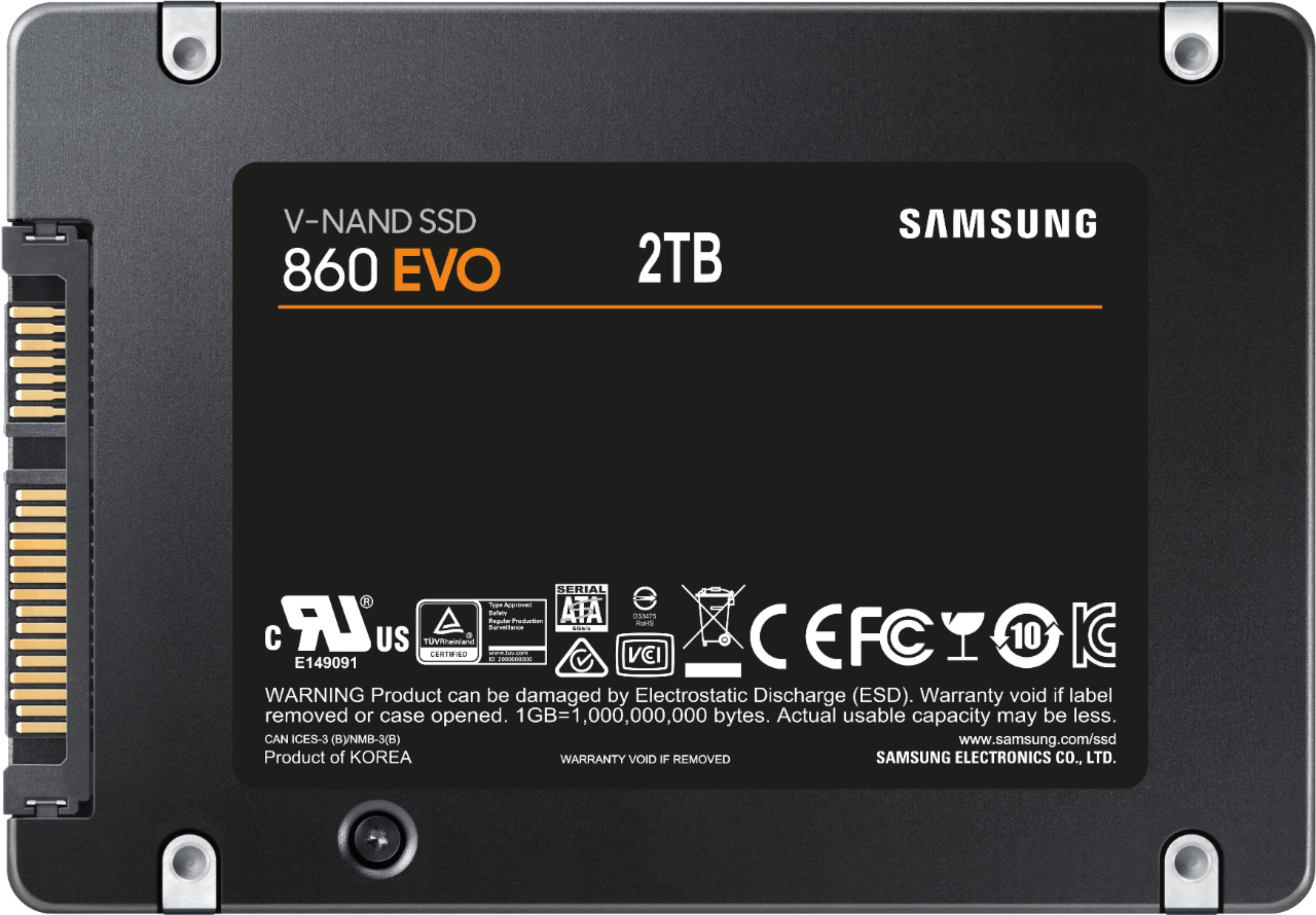 Best Buy: Samsung 860 EVO 2TB SATA 2.5