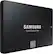 Alt View 13. Samsung - 860 EVO 2TB SATA 2.5" Internal Solid State Drive - Black.