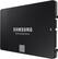 Alt View 1. Samsung - 860 EVO 2TB SATA 2.5" Internal Solid State Drive - Black.