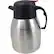 Front. Brentwood - 2.0 Liter Vacuum Stainless Steel Coffee Pot (CTS-2000) - Silver/Black.