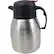 Left. Brentwood - 2.0 Liter Vacuum Stainless Steel Coffee Pot (CTS-2000) - Silver/Black.