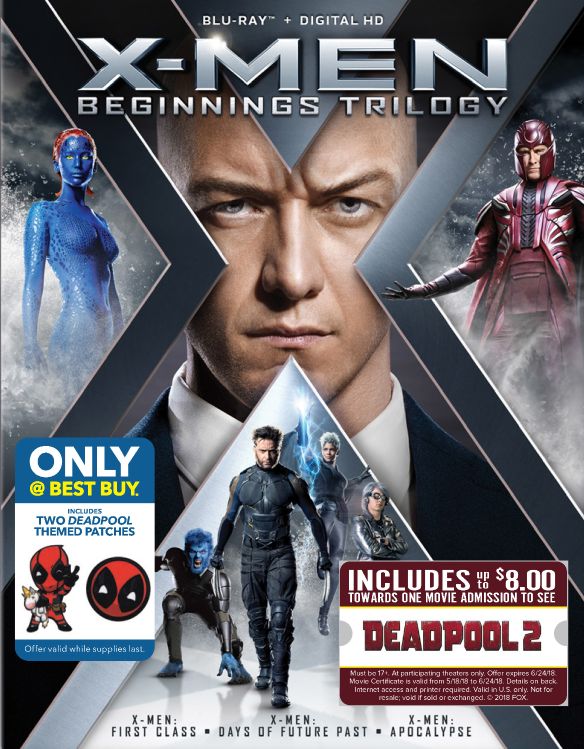  X-Men: Beginnings Trilogy [Blu-ray] [Movie Money] [Only @ Best Buy]