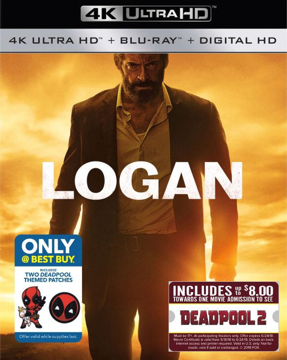  Logan [4K Ultra HD Blu-ray/Blu-ray] [Movie Money] [Only @ Best Buy] [2017]