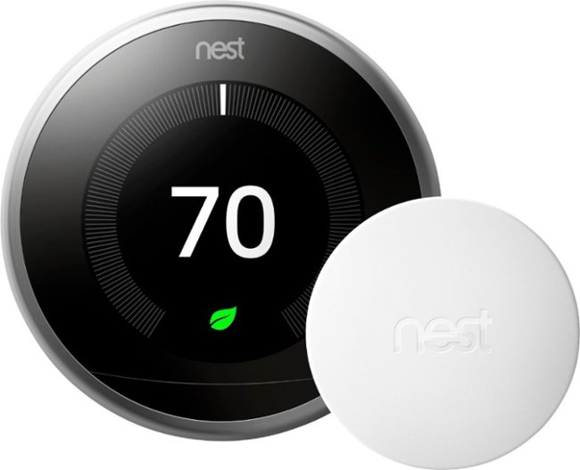 Google - Nest Temperature Sensor - White_3