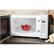 Alt View 14. GE - 1.1 Cu. Ft. Microwave - White.