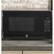 Alt View 12. GE - 1.1 Cu. Ft. Microwave - Black.