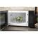 Alt View 14. GE - 1.1 Cu. Ft. Microwave - Black.