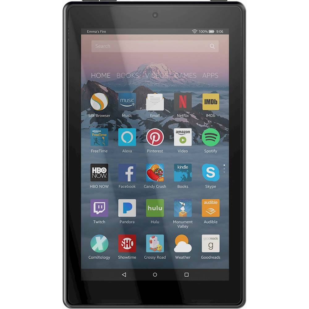 Alt View 12. SaharaCase - ZeroDamage Screen Protector for Amazon Kindle Fire 7 (2017/2019) - Clear.