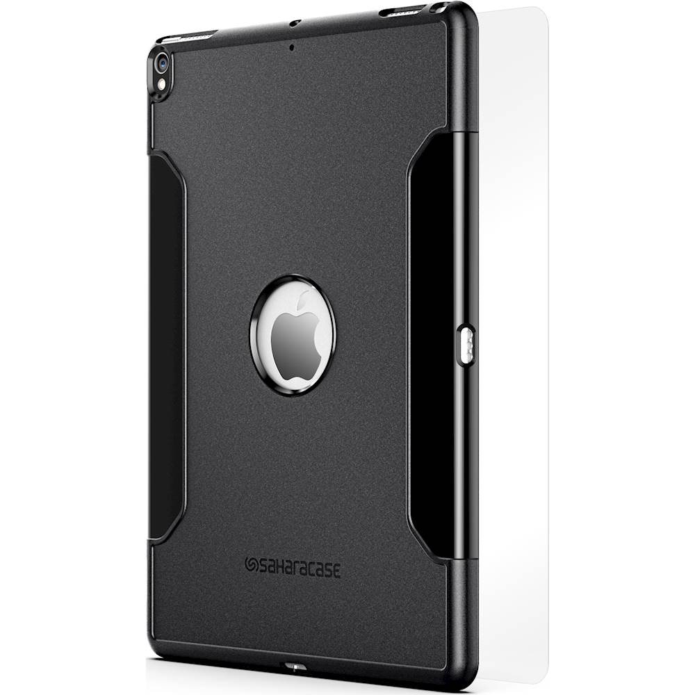 SaharaCase - Classic Case with Glass Screen Protector for Apple® iPad® Pro 10.5" and iPad® Air 10.5" (2019) - Black