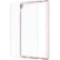 Left Zoom. SaharaCase - Clear Case with Glass Screen Protector for Apple® iPad® 9.7" - Clear Rose Gold.