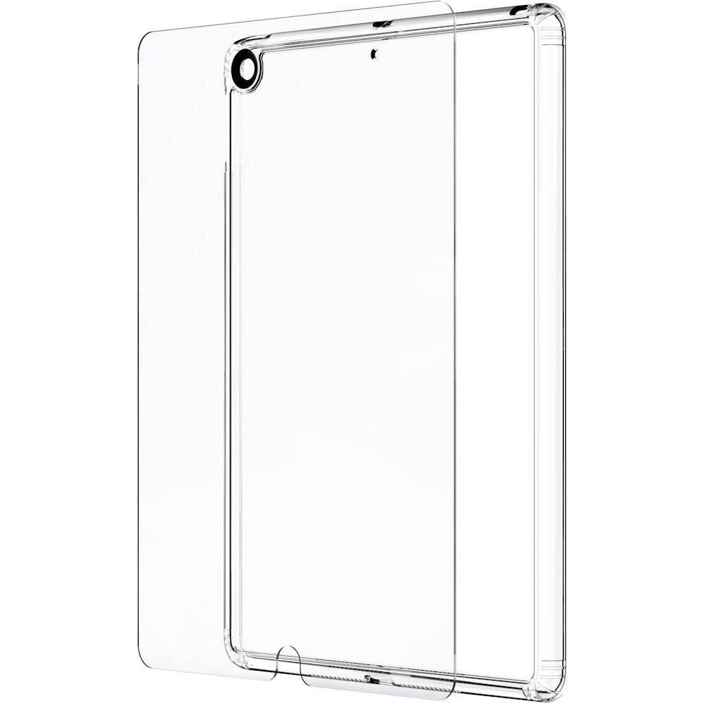Front. SaharaCase - Clear Case with Glass Screen Protector for Apple® iPad® 9.7" - Clear.
