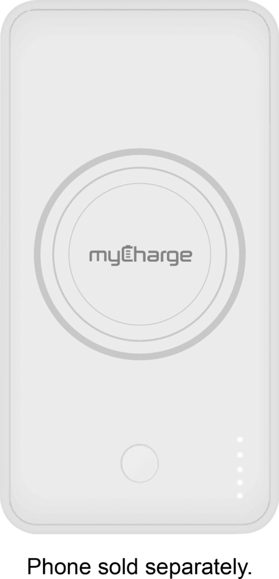 myCharge Qi Certified Wireless Charging Pad for iPhone®/Android White  UPB50WW - Best Buy