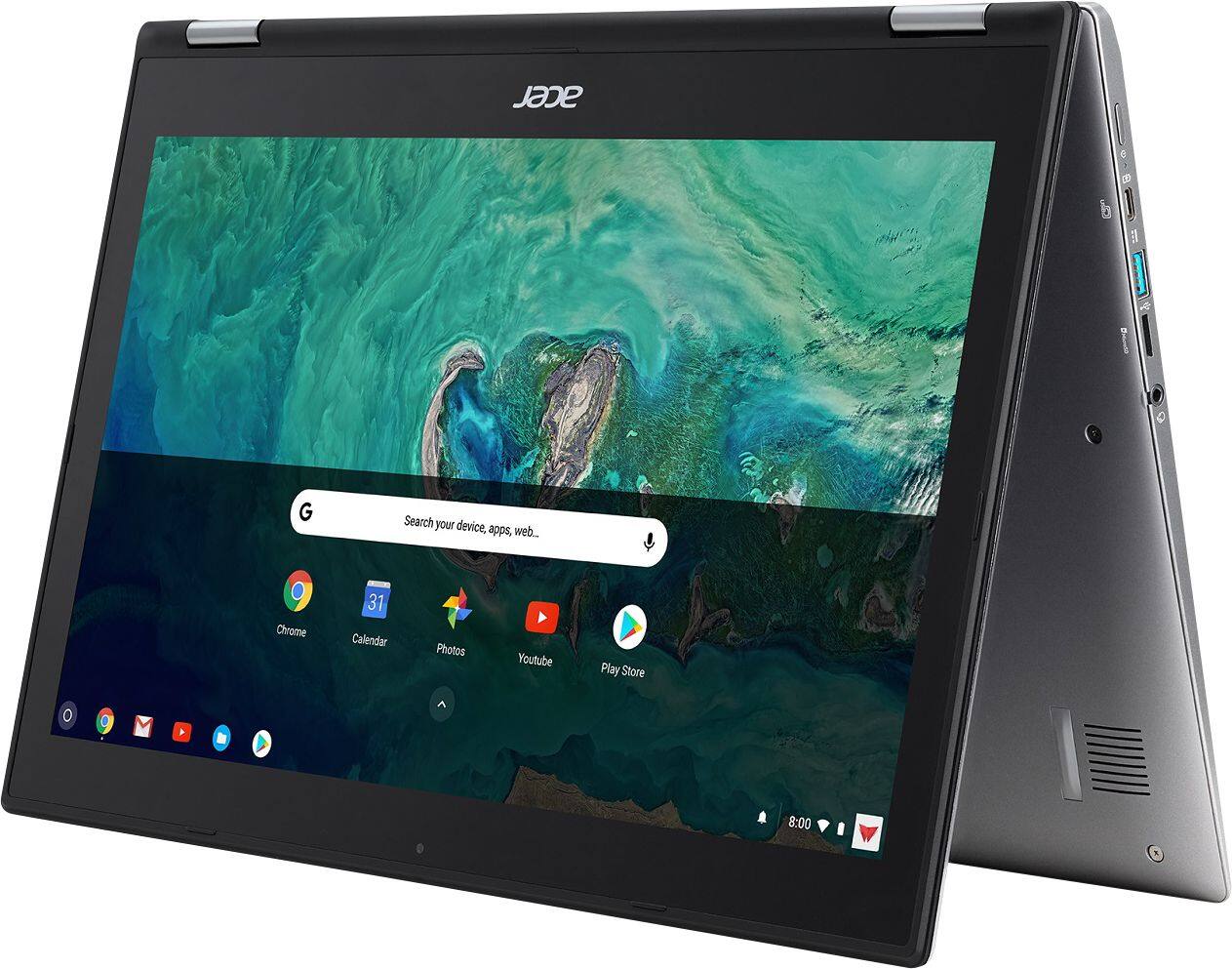 Alt View 11. Acer - Spin 15 2-in-1 15.6" Touch-Screen Chromebook - Intel Pentium - 4GB Memory - 64GB Solid State Drive.