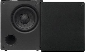 Sonance - i8 IMPACT SUBWOOFER - Impact 8" 200W Powered Wireless Subwoofer (Each) - Black - Front_Zoom