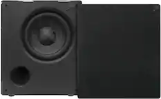 Front. Sonance - i8 IMPACT SUBWOOFER - Impact 8" 200W Powered Wireless Subwoofer (Each) - Black.