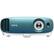 Front. BenQ - TK800 4K UHD DLP Projector with High Dynamic Range - Blue/White.