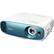 Alt View 11. BenQ - TK800 4K UHD DLP Projector with High Dynamic Range - Blue/White.