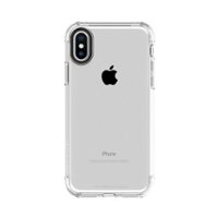 SaharaCase - Inspire Case with Glass Screen Protector for Apple® iPhone® X and XS - Clear - Front_Zoom