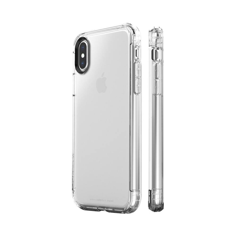 Alt View 13. SaharaCase - Inspire Case with Glass Screen Protector for Apple iPhone X and XS - Clear.