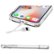 Alt View Zoom 14. SaharaCase - Inspire Case with Glass Screen Protector for Apple® iPhone® X and XS - Clear.