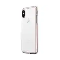 SaharaCase - OnlyCase Series Classic Case for Apple iPhone X and XS - Clear/Rose Gold - Front_Zoom