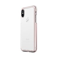 SaharaCase - OnlyCase Series Classic Case for Apple® iPhone® X and XS - Clear/Rose Gold - Front_Zoom