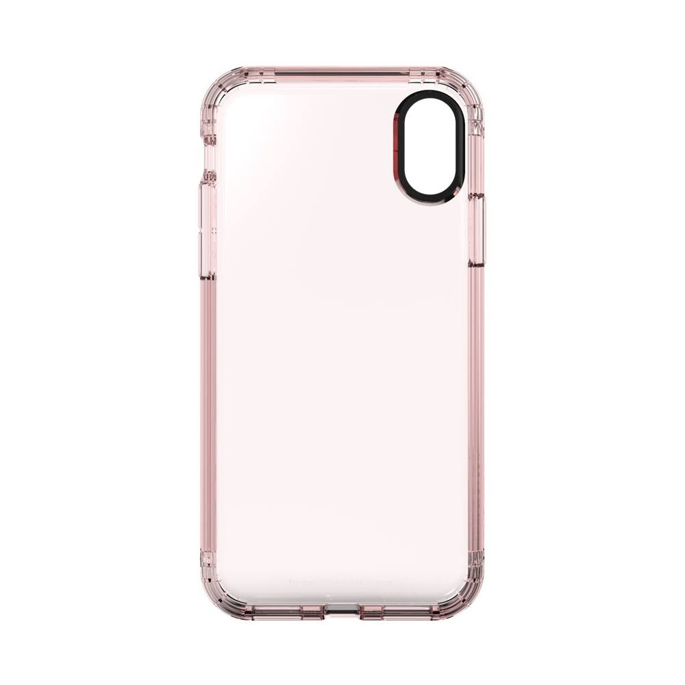 onlycase series inspire case for apple iphone x and xs - rose gold clear onlycase series inspire case for apple iphone x and xs - rose gold clear