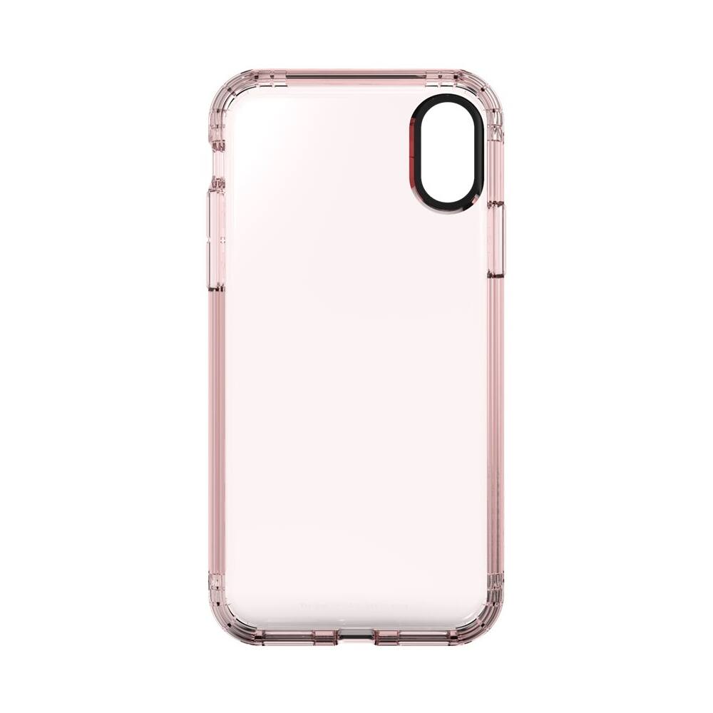 onlycase series inspire case for apple iphone x and xs - rose gold clear