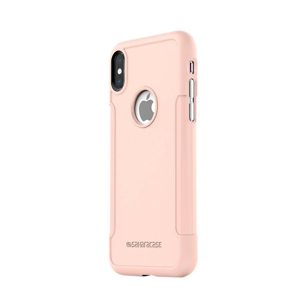 Front. SaharaCase - OnlyCase Series Case for Apple® iPhone® X and XS - Rose Gold.
