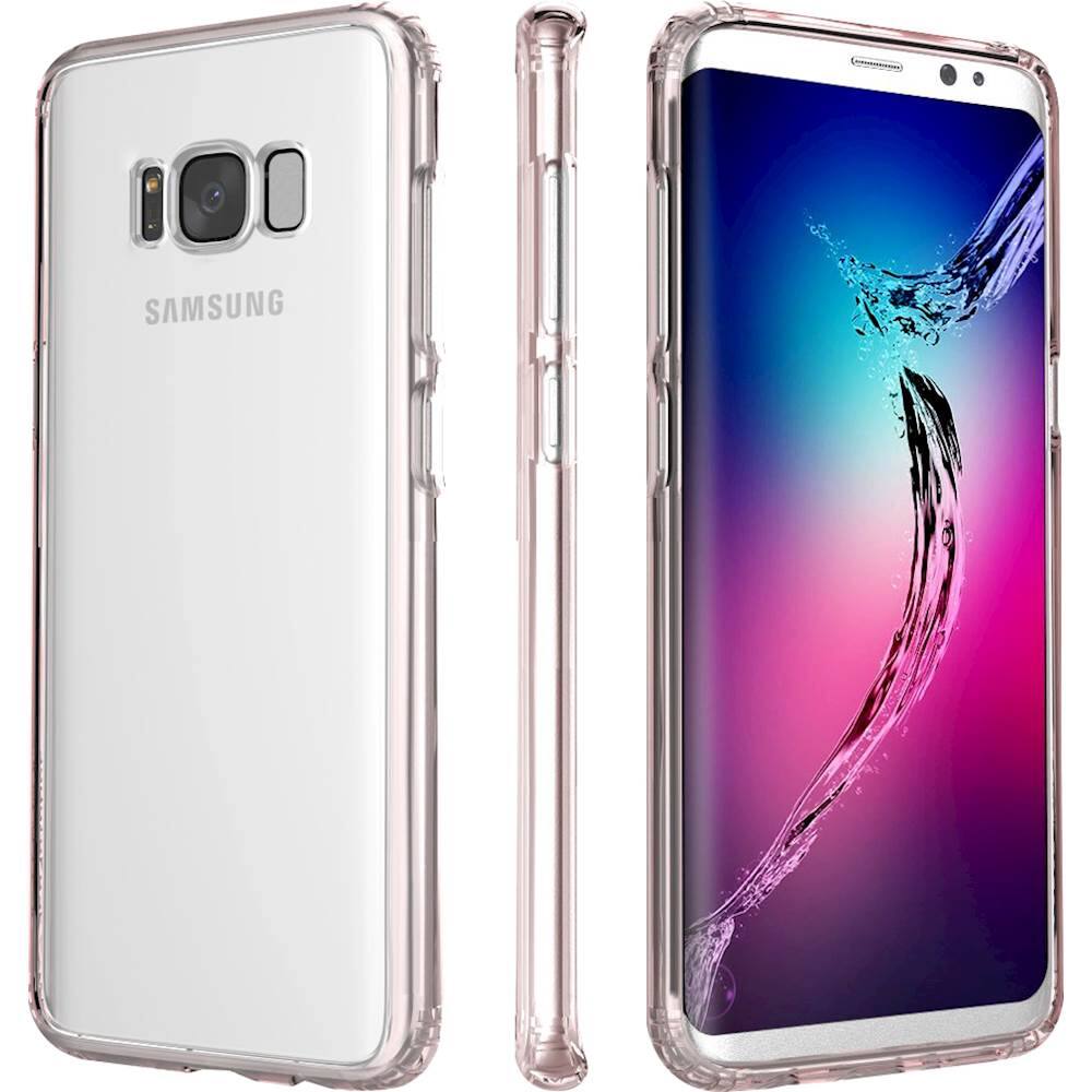 Alt View 11. SaharaCase - OnlyCase Series Clear Case for Samsung Galaxy S8 - Rose Gold.