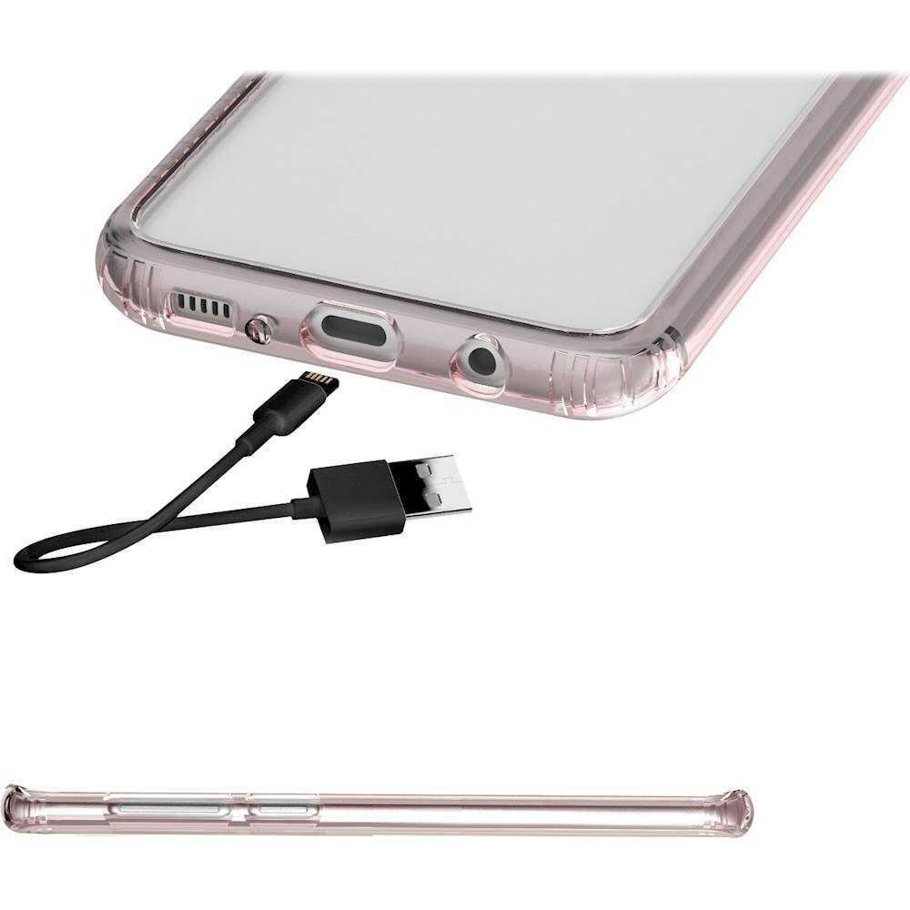 Alt View 13. SaharaCase - OnlyCase Series Clear Case for Samsung Galaxy S8 - Rose Gold.