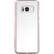 Alt View 1. SaharaCase - OnlyCase Series Clear Case for Samsung Galaxy S8 - Rose Gold.