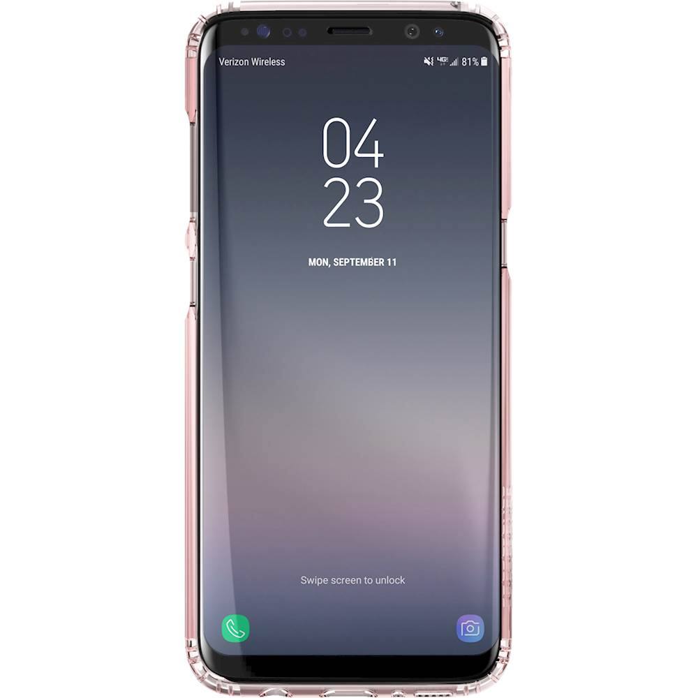 Alt View 2. SaharaCase - OnlyCase Series Clear Case for Samsung Galaxy S8 - Rose Gold.