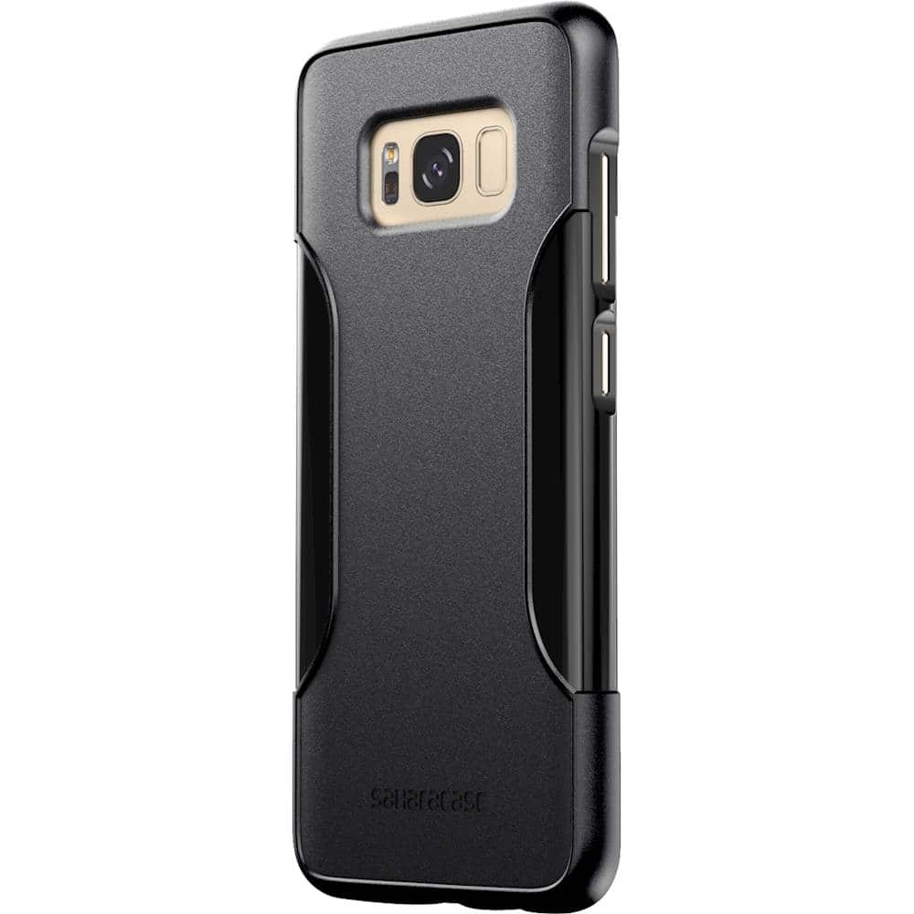 Front. SaharaCase - OnlyCase Series Classic Case for Samsung Galaxy S8 - Black.