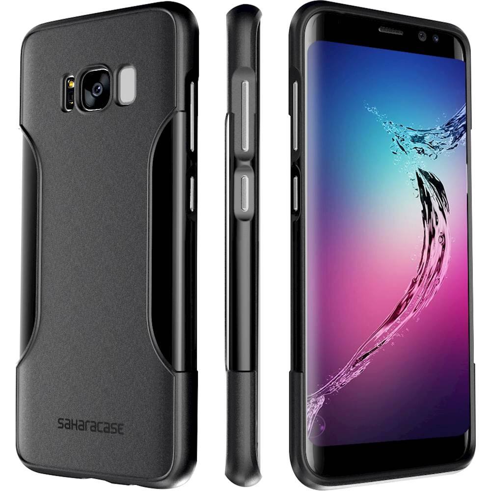 Alt View 11. SaharaCase - OnlyCase Series Classic Case for Samsung Galaxy S8 - Black.