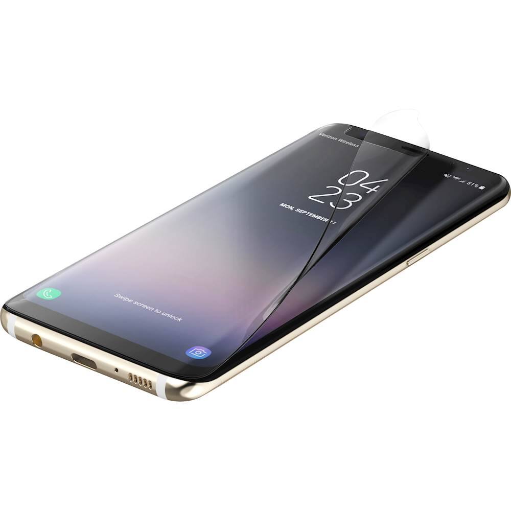 Alt View 12. SaharaCase - ZeroDamage FlexOn Screen Protector for Samsung Galaxy S8+ - Clear.