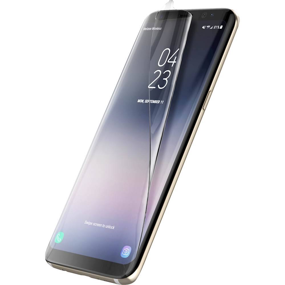 Alt View 13. SaharaCase - ZeroDamage FlexOn Screen Protector for Samsung Galaxy S8+ - Clear.