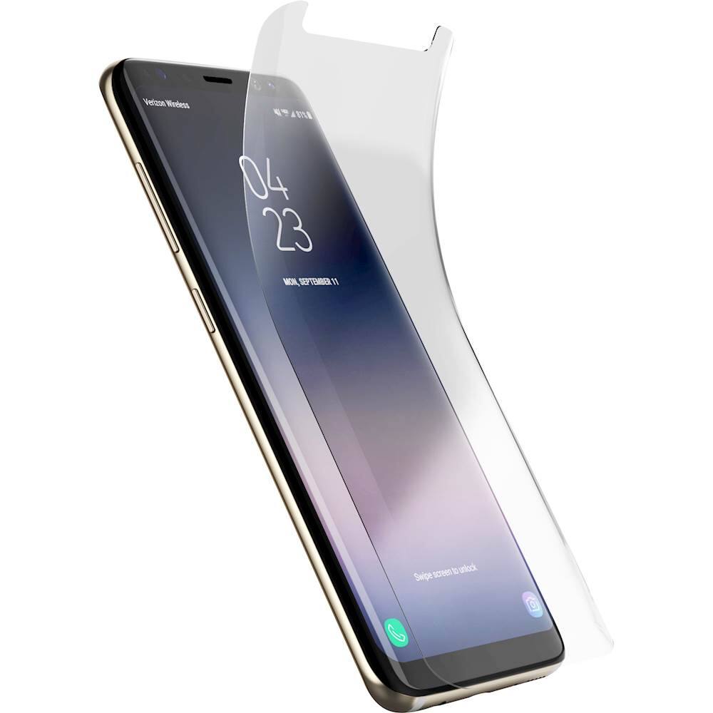 Alt View 14. SaharaCase - ZeroDamage FlexOn Screen Protector for Samsung Galaxy S8+ - Clear.
