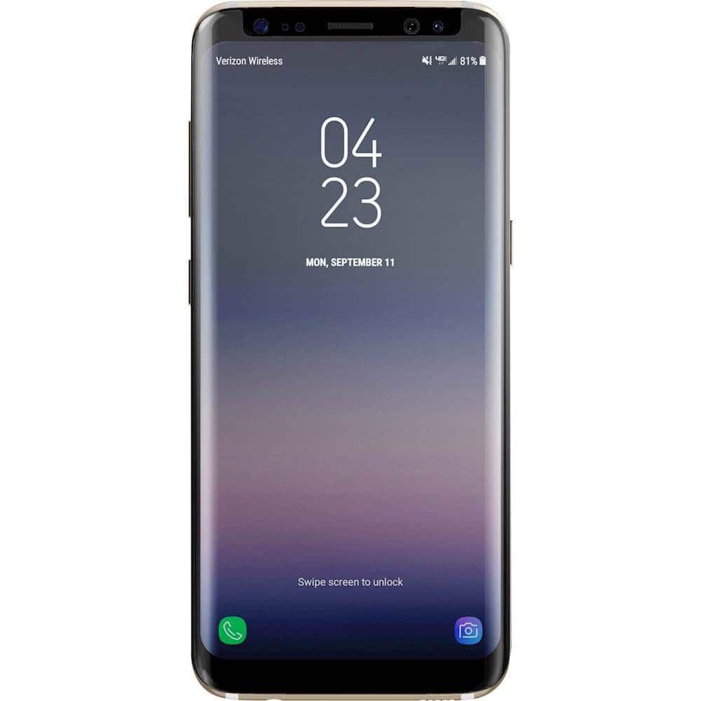 Alt View 15. SaharaCase - ZeroDamage FlexOn Screen Protector for Samsung Galaxy S8+ - Clear.