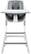 Alt View 11. 4moms - High Chair - White/Gray.
