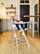 Alt View 19. 4moms - High Chair - White/Gray.
