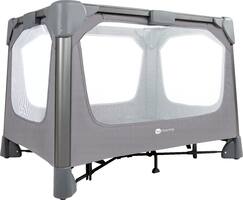 4moms - breeze GO Playard - Grey - Front_Zoom