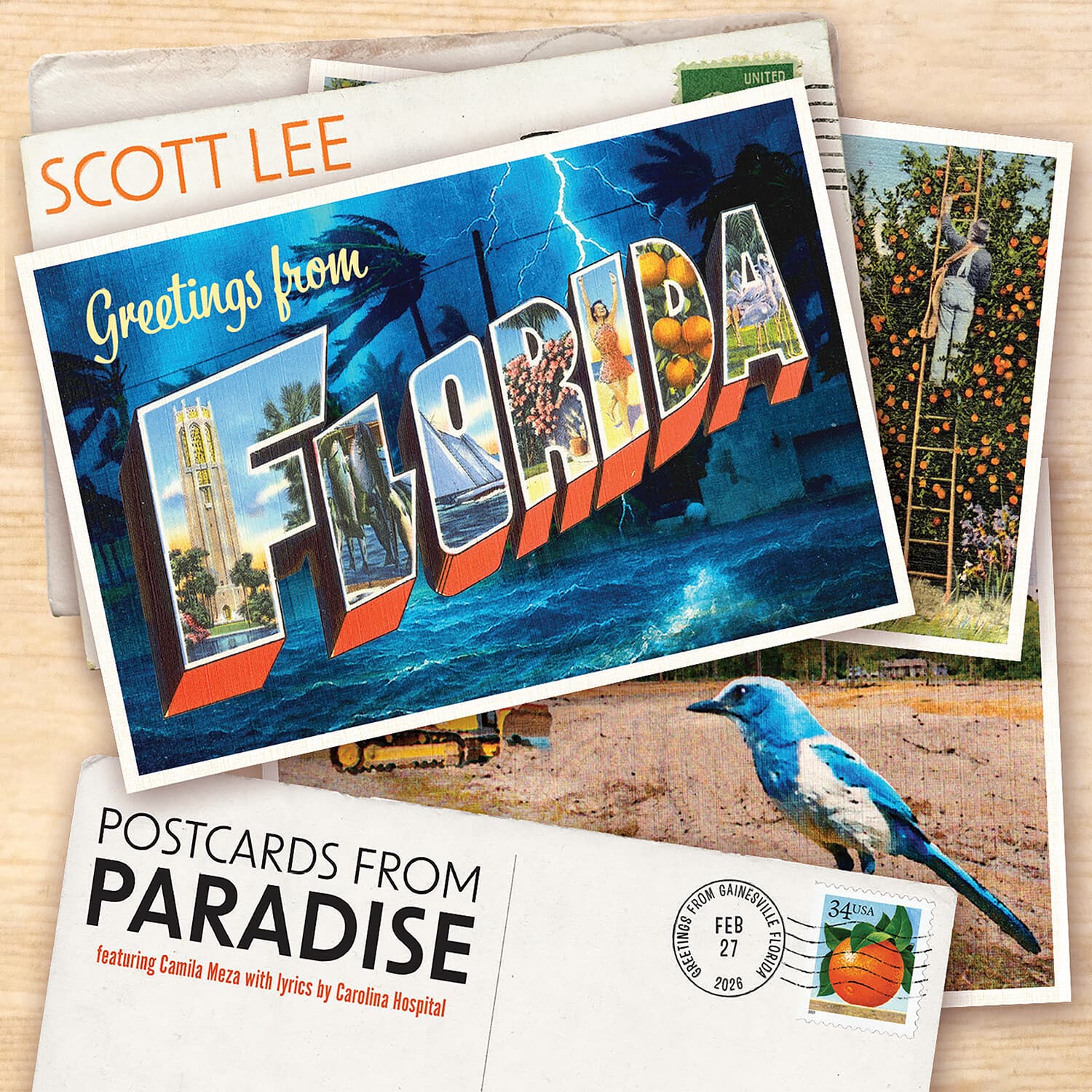 Scott Lee - Greetings From Florida   - COMPACT DISCS [CD] price history on PriceWatchPro