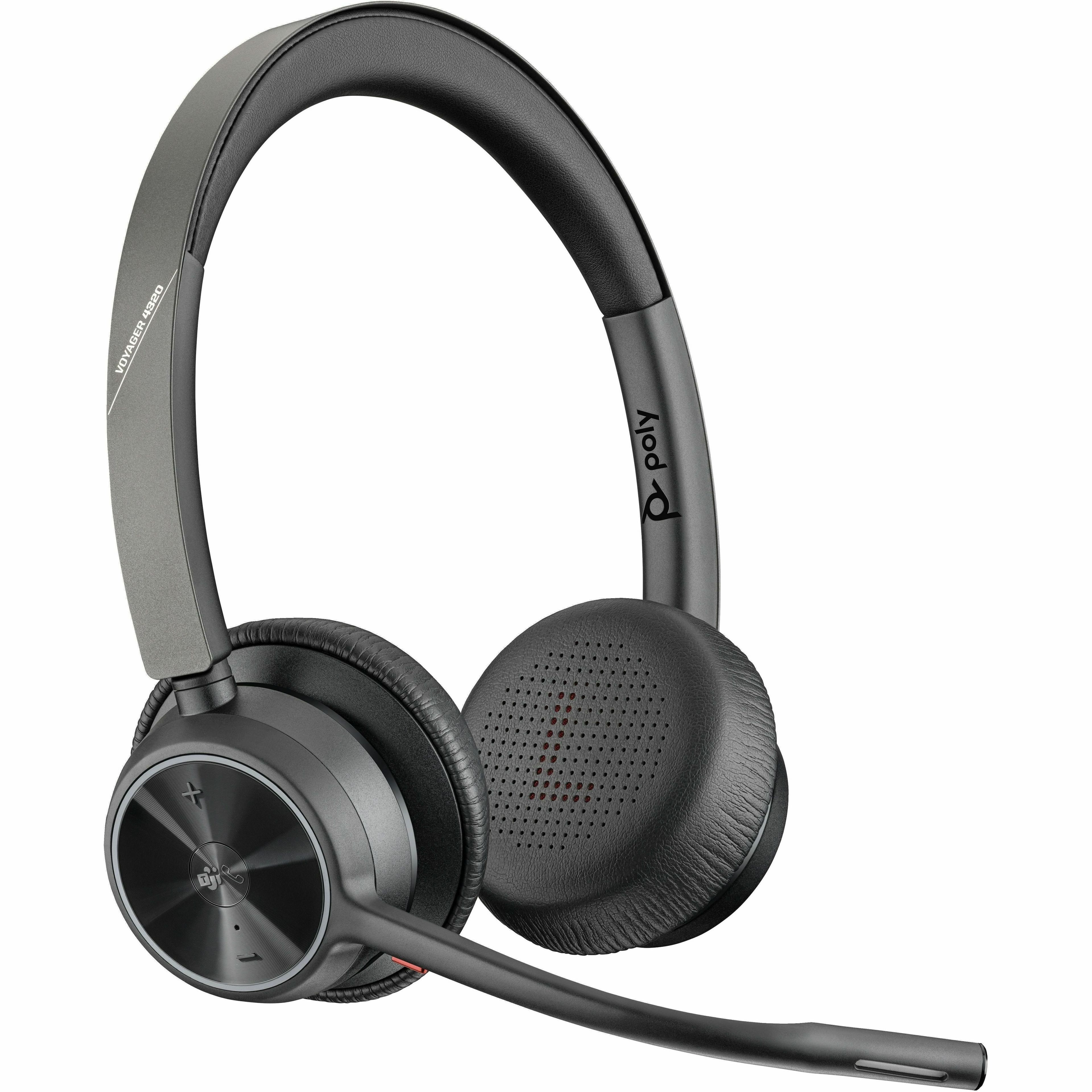 HP Poly Voyager 4320 UC Wireless Stereo Headset w/USB A Adapter