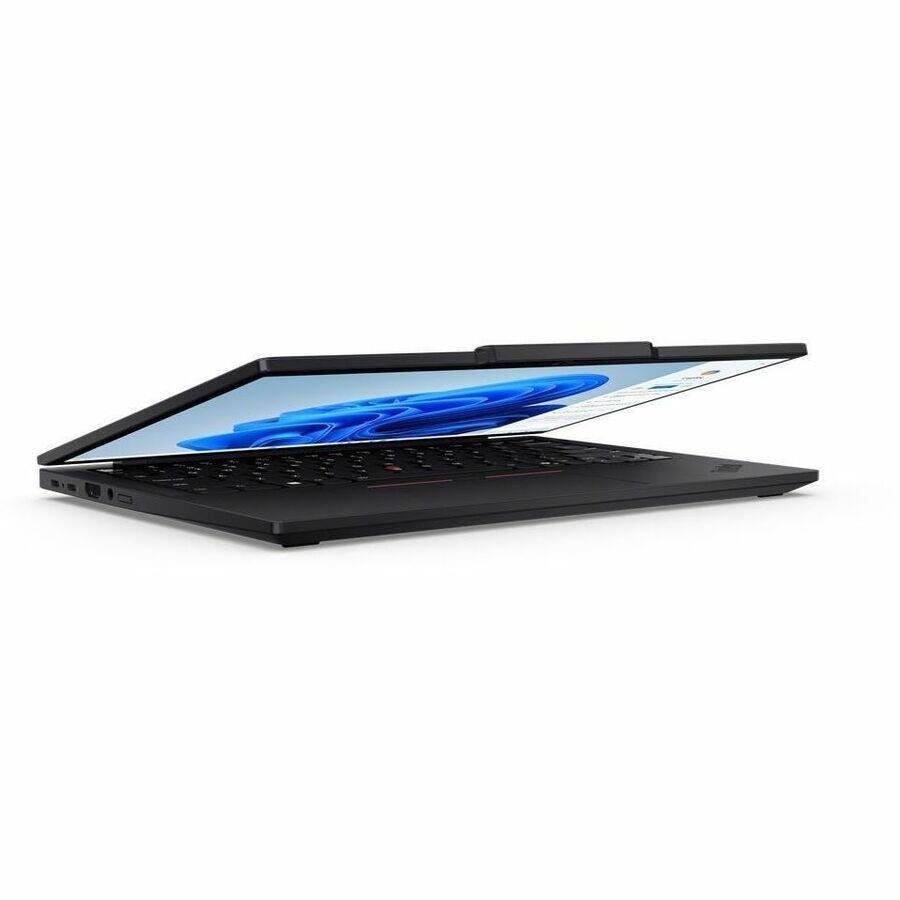 Alt View 1. Lenovo - Lenovo ThinkPad T14s Gen 5 21LS0057US 14" Touchscreen Notebook - WUXGA - Intel Core Ultra 7 155U - 32 GB - 512 GB SSD - Black.