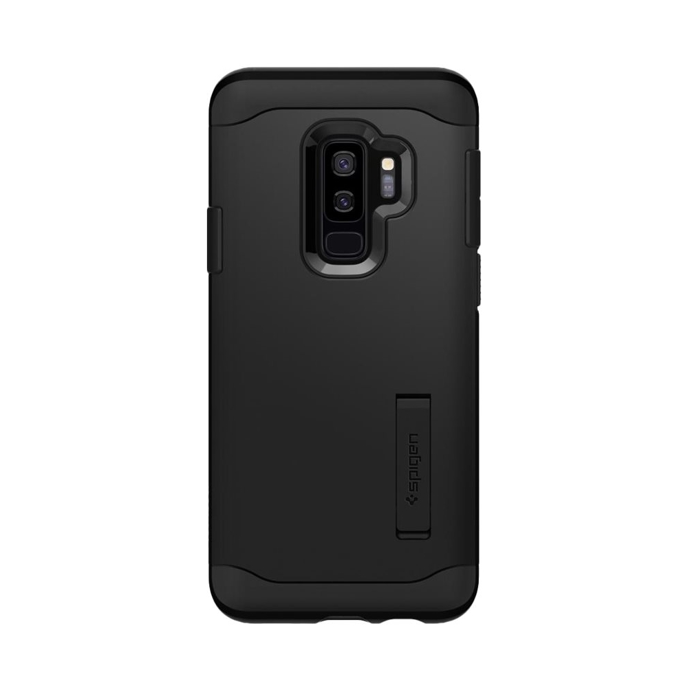 Best Buy: Spigen Slim Armor Case for Samsung Galaxy S9+ Black 593CS22967